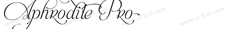 Aphrodite Pro字体转换